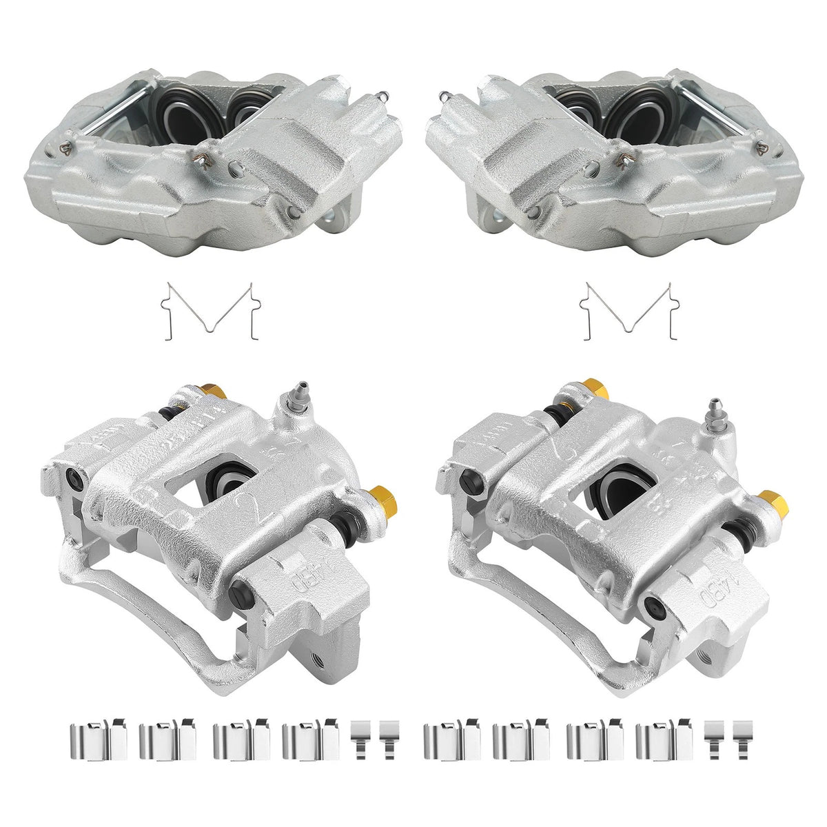 4X Front & Rear Disc Brake Caliper Set for Toyota 4Runner (2003–2009)