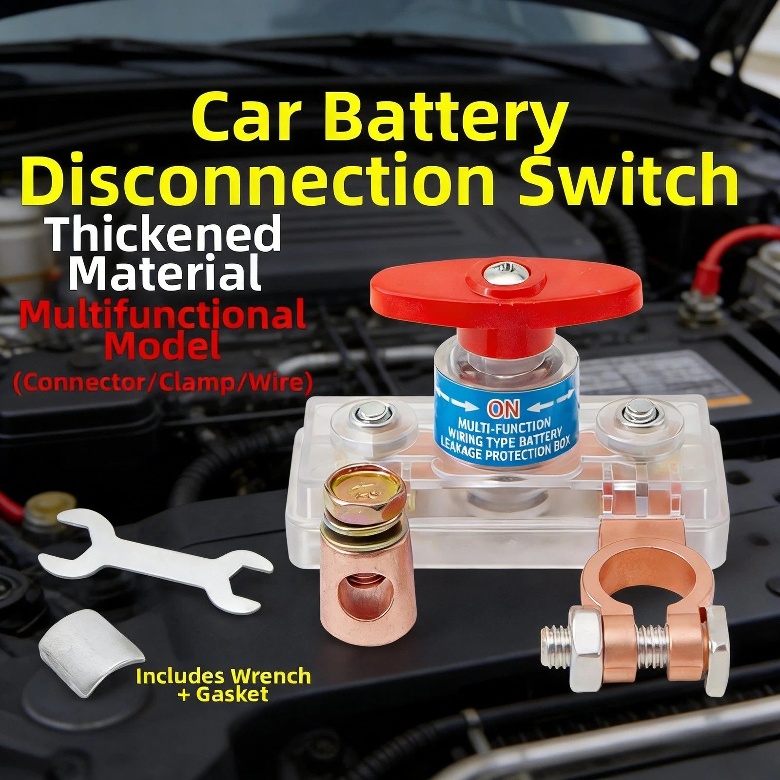 Negative Terminal Disconnect Switch 12V 24V for RV Boat