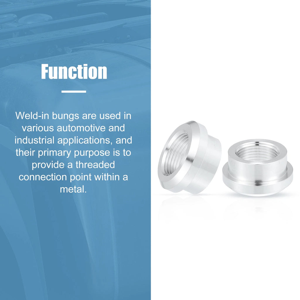 2pcs 3/4" NPT Female Weld on Bung Fitting for Universal Applications