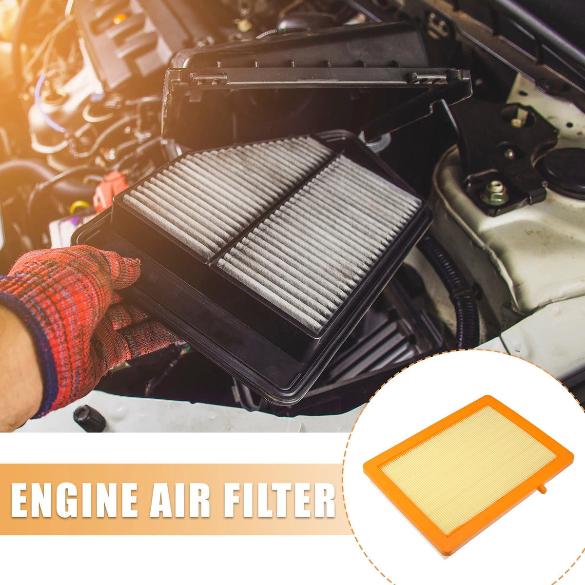Engine Air Filter Replacement for Chevrolet Equinox 2018-2022