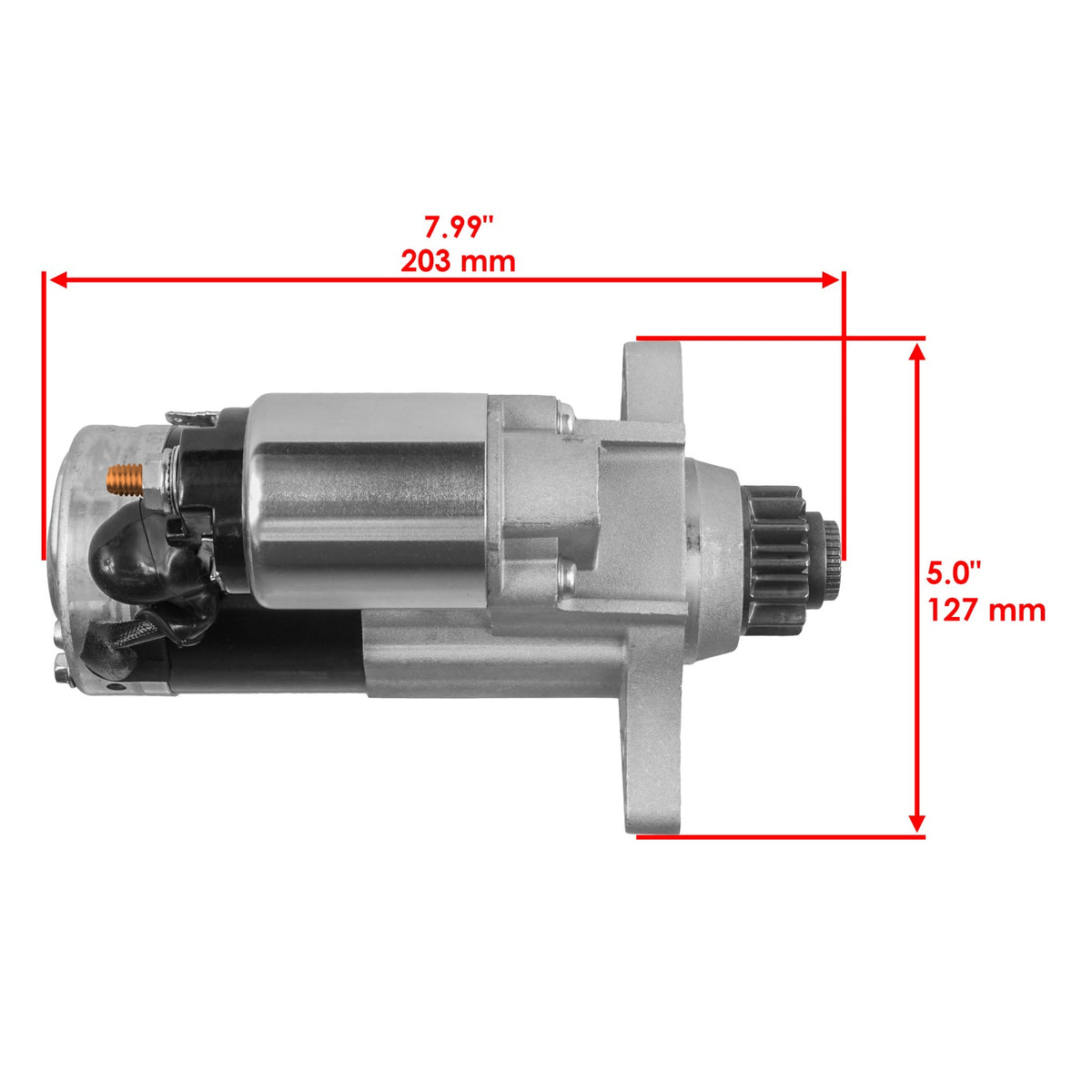 Starter Replacement for Honda Outboard BF75 BF90 BF115 BF130 (1997–2006)