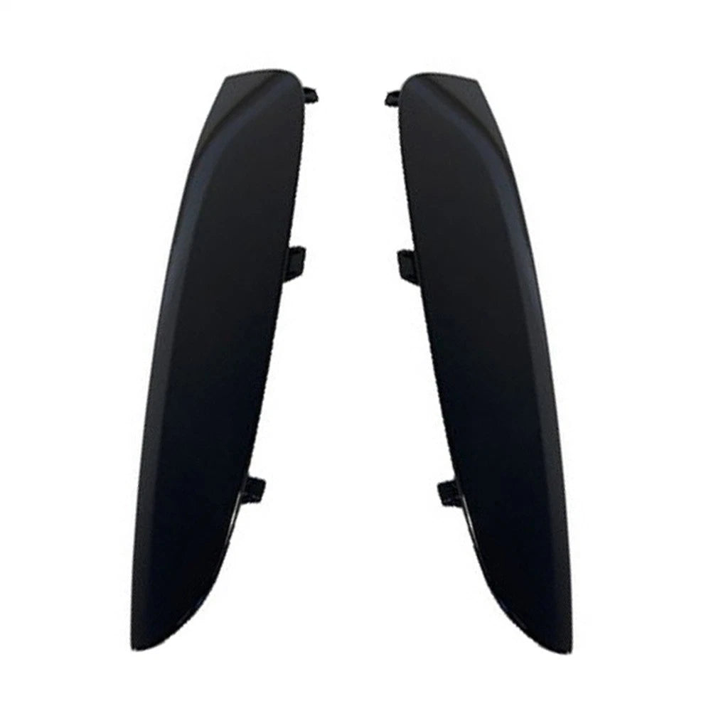 2x Gloss Black Side Fender Air Duct Flow Grille Vent Trims For BMW X6 2015-2019