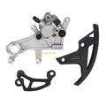 Rear Brake Caliper & Cover Guard for Honda CRF250R CRF250X CRF250RX (2004–2024)
