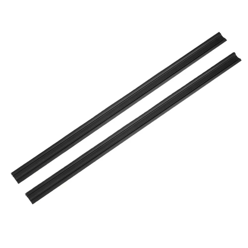 Set of 2 Rubber Windshield Insert Strips for