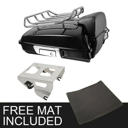 Razor Trunk Backrest Solo Mounting Rack for Harley Touring Road King (2014–2026)