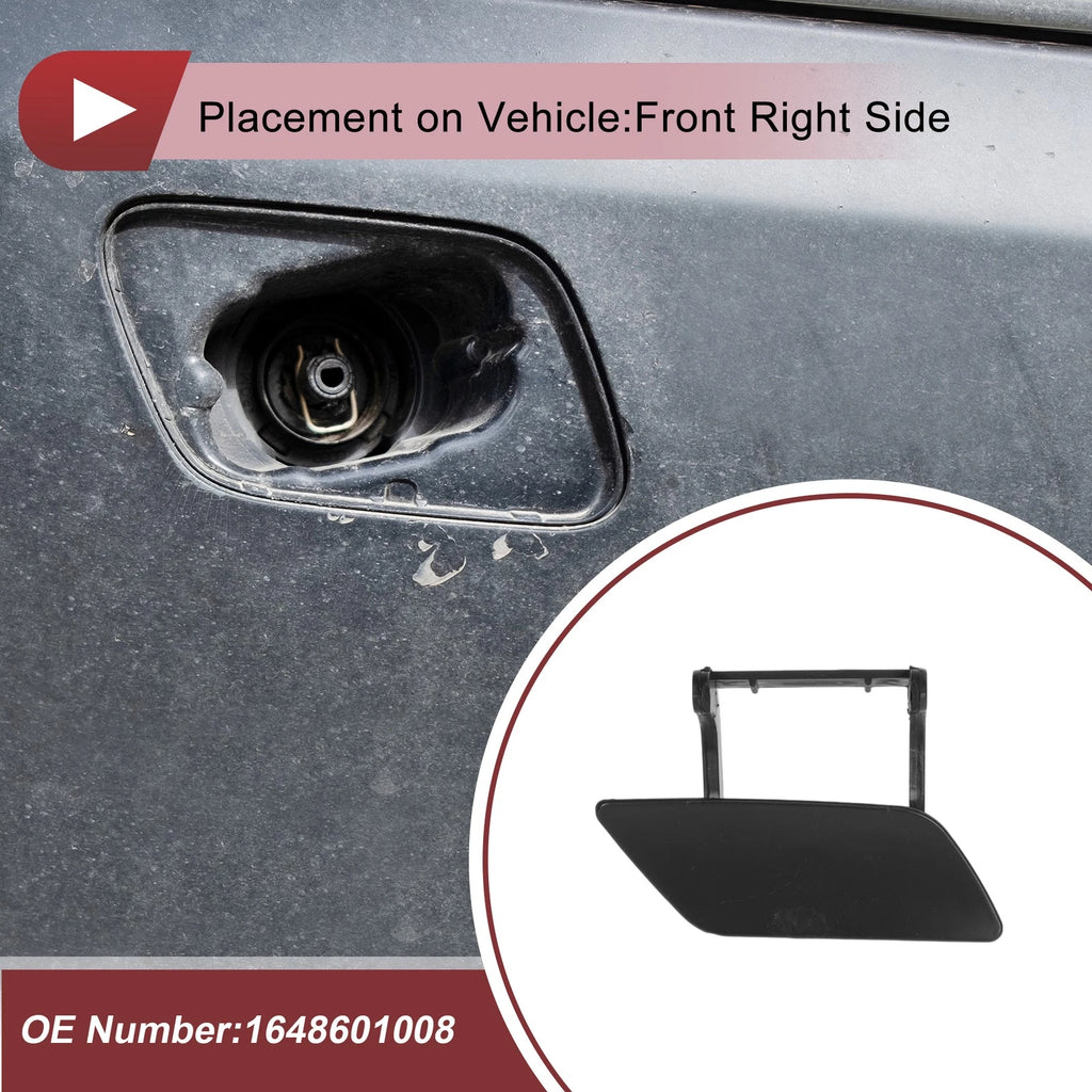 Front Right Bumper Trim Nozzle Cover Replacement for Mercedes-Benz ML350 (2013–2016)
