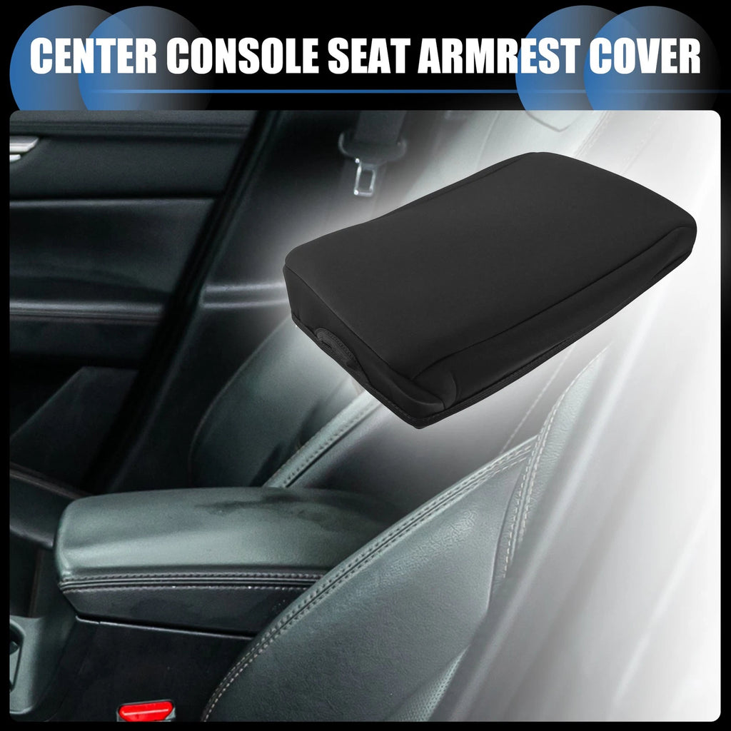 Armrest Protector Cover Pad Neoprene for Mazda CX-5 (2017–2023) Black 1 Pc