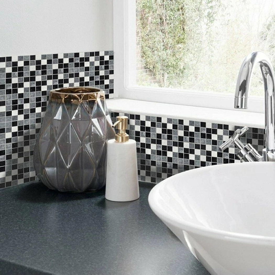Tile Stickers for Bathroom (Waterproof, PVC)