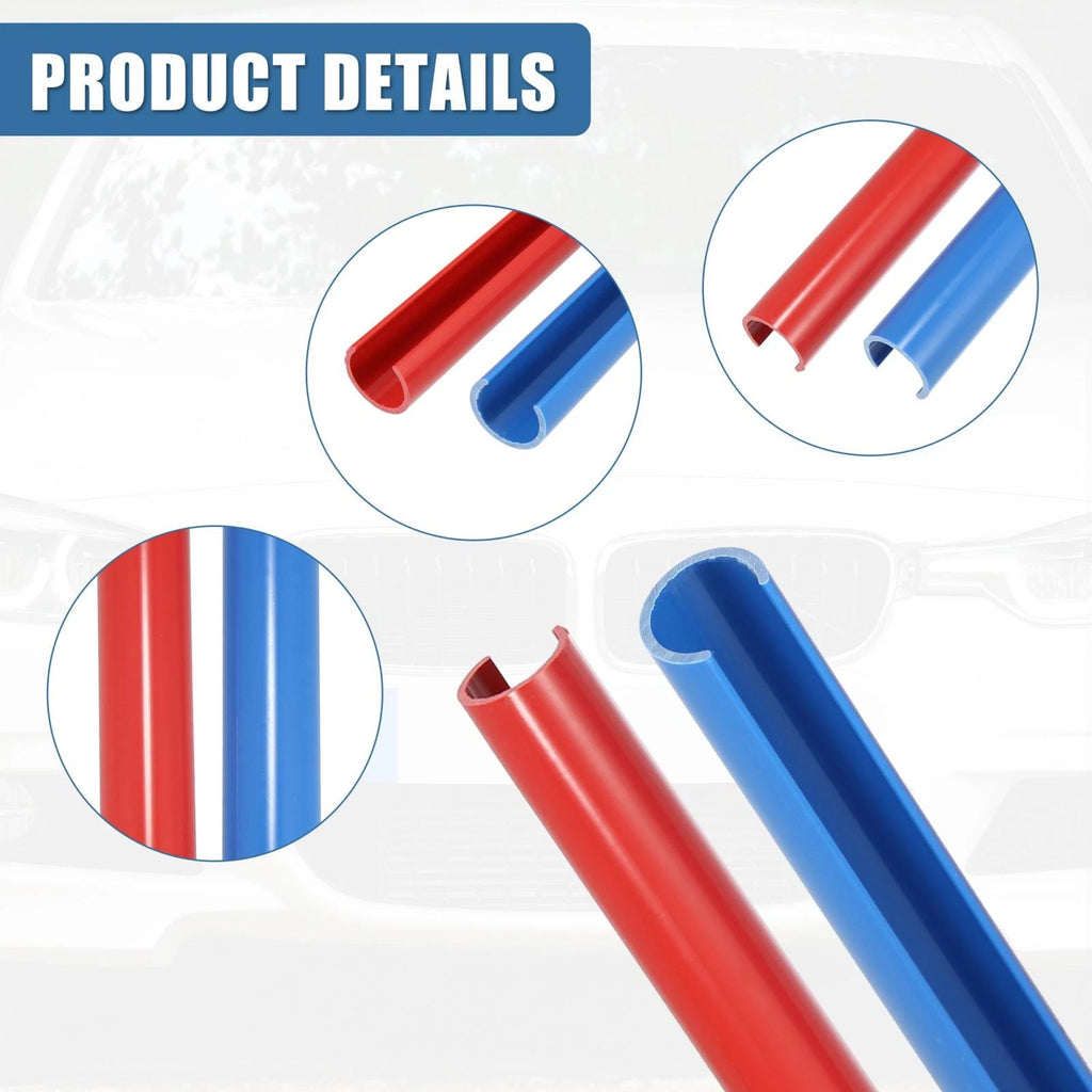 Grille Insert Trims Stripes for BMW X3 F25 G01 (2011–2018) Red Blue
