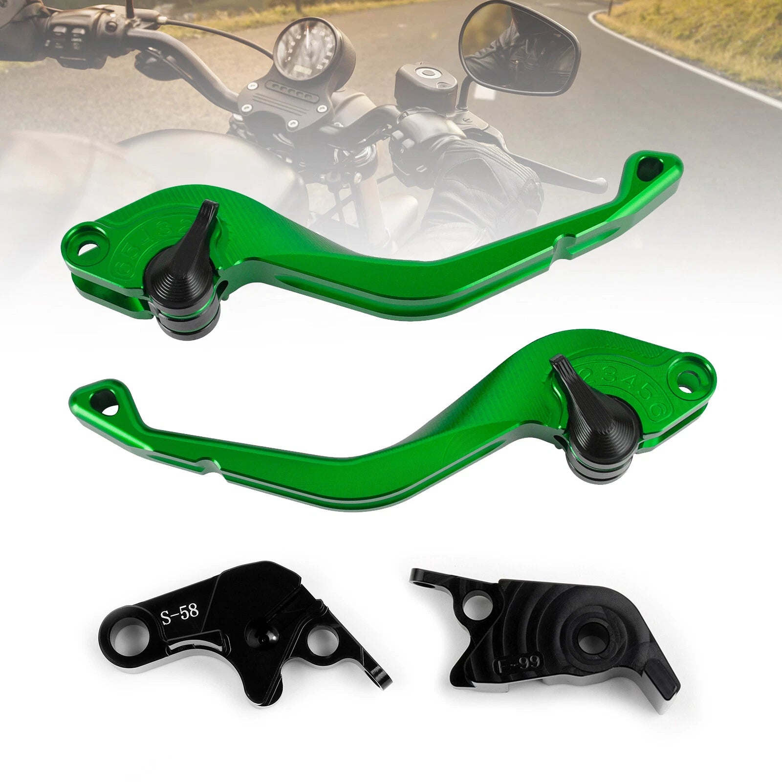 CNC Short Clutch Brake Lever for Aprilia RSV4 Factory/R/RR (2009–2017) T9