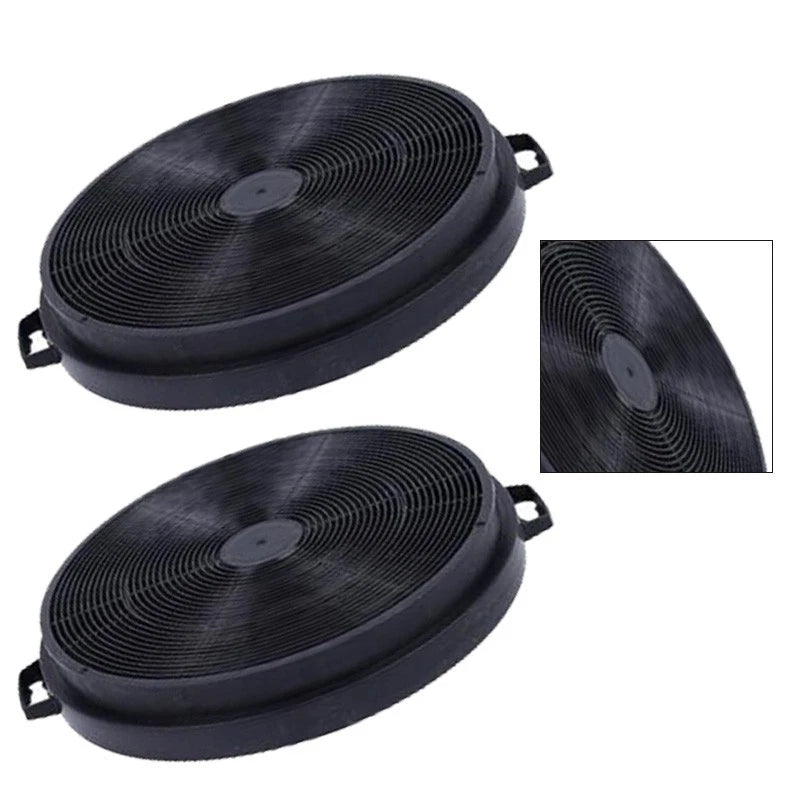 2X Activated Carbon Filter for Kitchen Range Hood 205 30mm Replacement