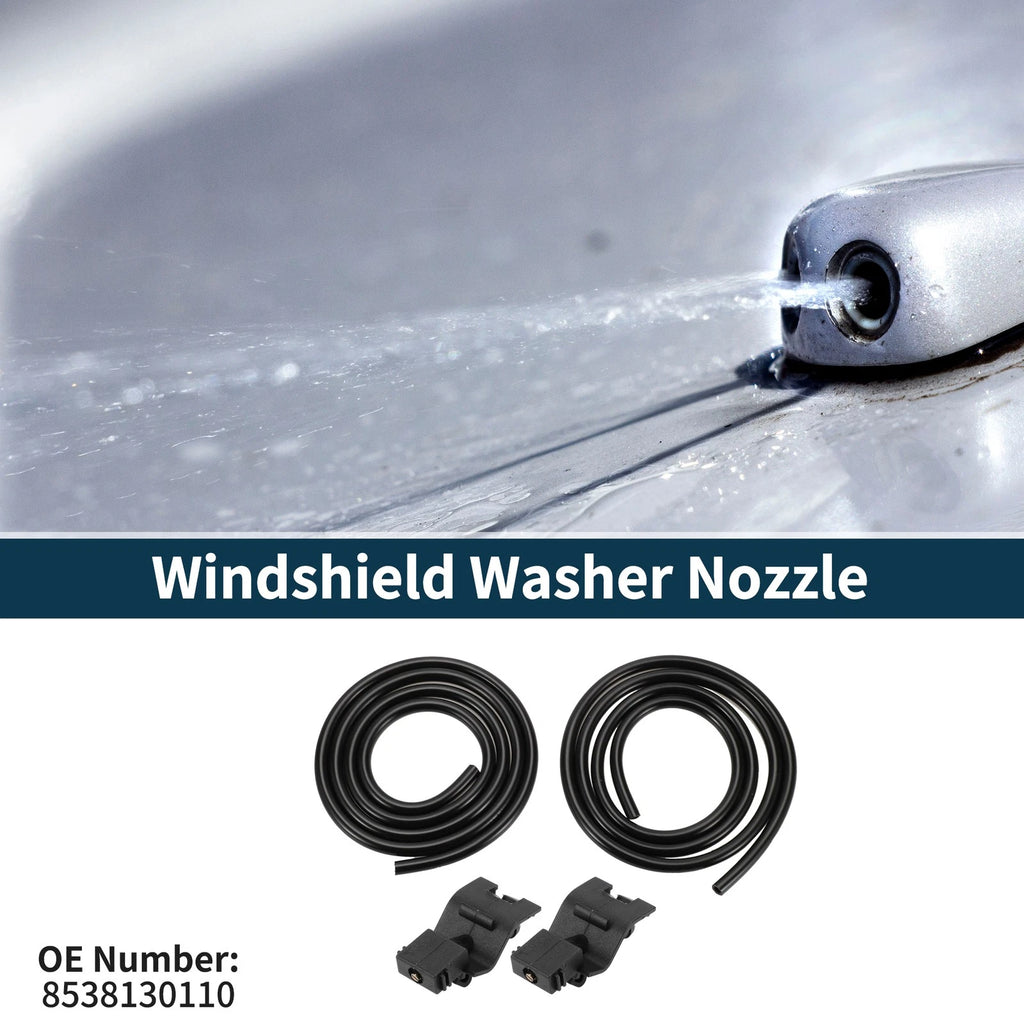 Windshield Washer Nozzle Replacement with 0.5m Hose for Toyota (2009–2018)