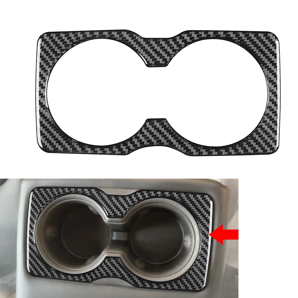 Rear Water Cup Holder Panel Cover Trim for Jeep Cherokee (2014–2022)