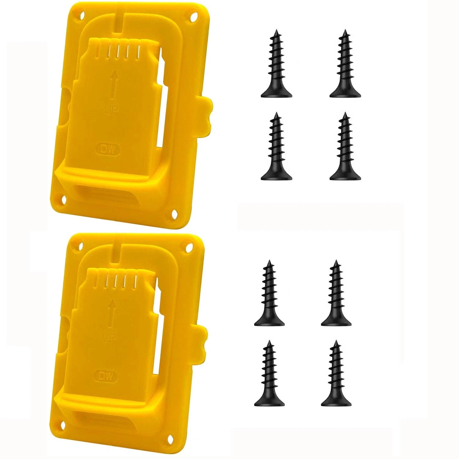 Wall Mount Plastic Bracket for DCB200, DCB203 Batteries (Compatible)