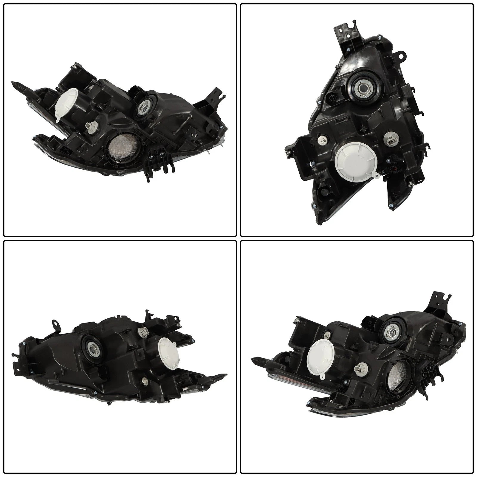 Headlight Assembly for Nissan Maxima (2009–2014) HID Light Gray Clear Left