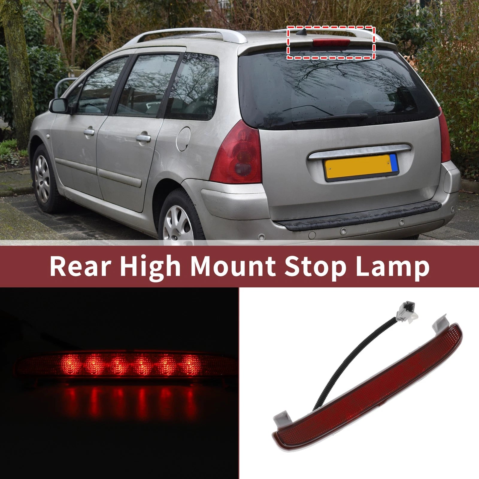Third Brake Light LED Replacement for Honda Civic EX Coupe (2012–2015)