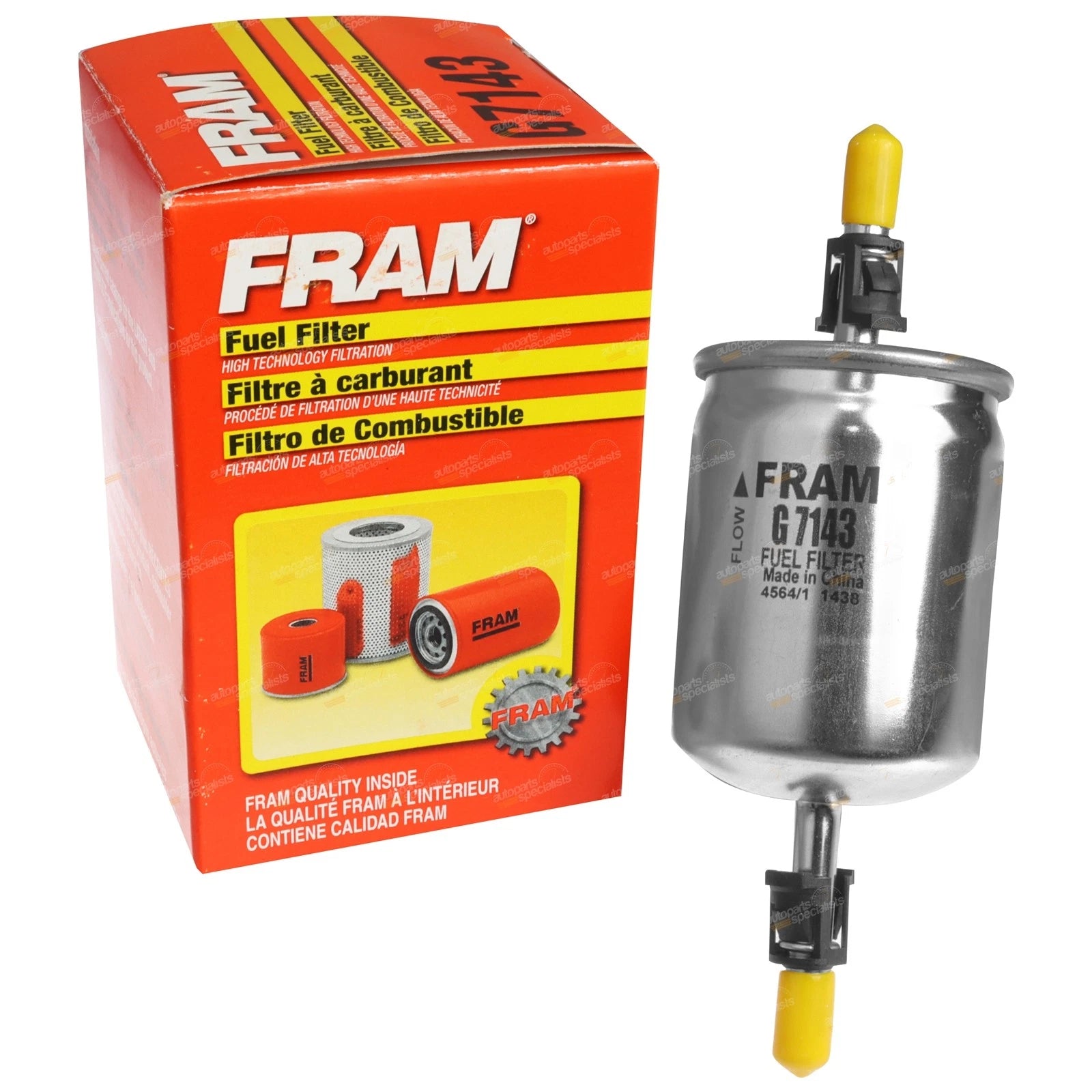 FRAM Fuel Filter for Daewoo Lanos 1.6L A16DMS (1997–2002)