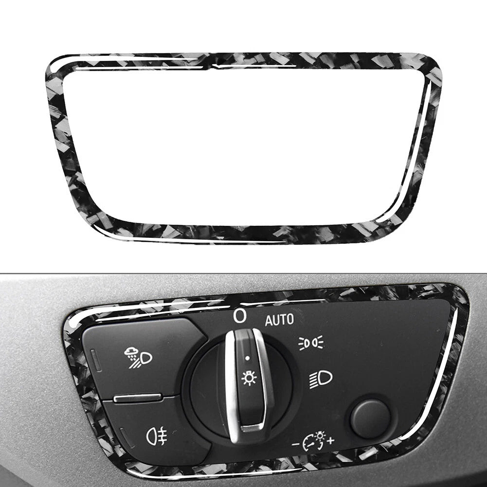 Headlight Switch Button Panel Cover Trim for Audi A4 B9 A5 S4 RS4 Q5 Q7 SQ5 (2017–2023)