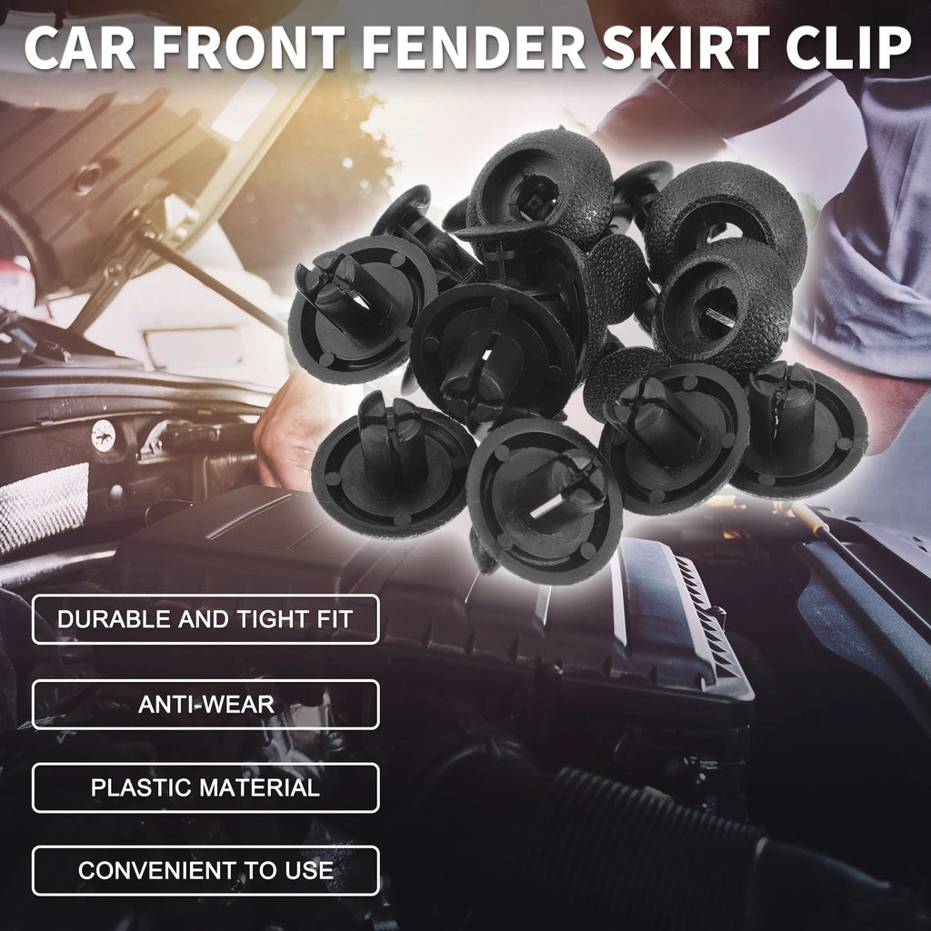 Front Fender Skirt Clip Replacement Set for Toyota 4Runner Avalon (10 Pcs) (2010–2020)