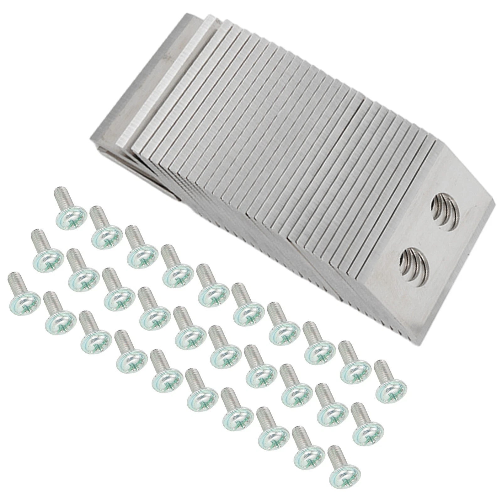 30Pcs Titanium Replacement Blades for WORX Robot Lawn Mower (2013–2023)