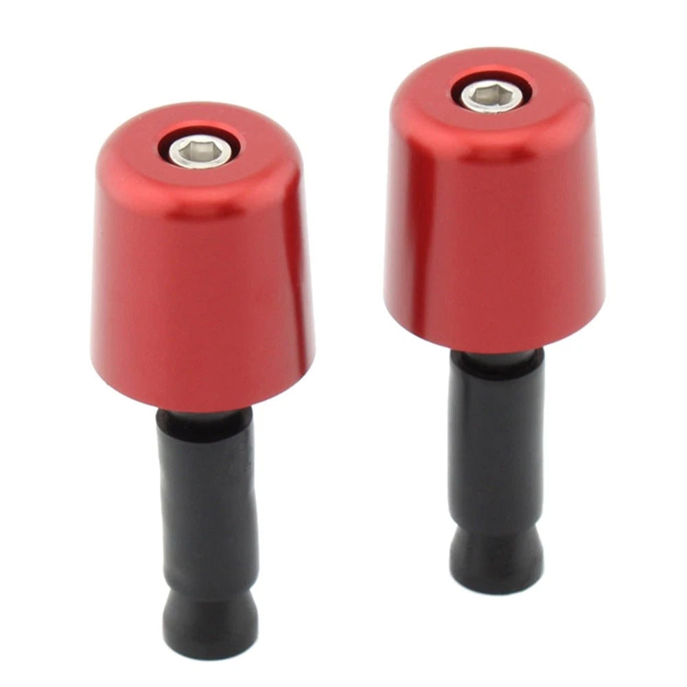 Handlebar Grips for Universal Motorcycle (1.5 in/38.1mm) - Red