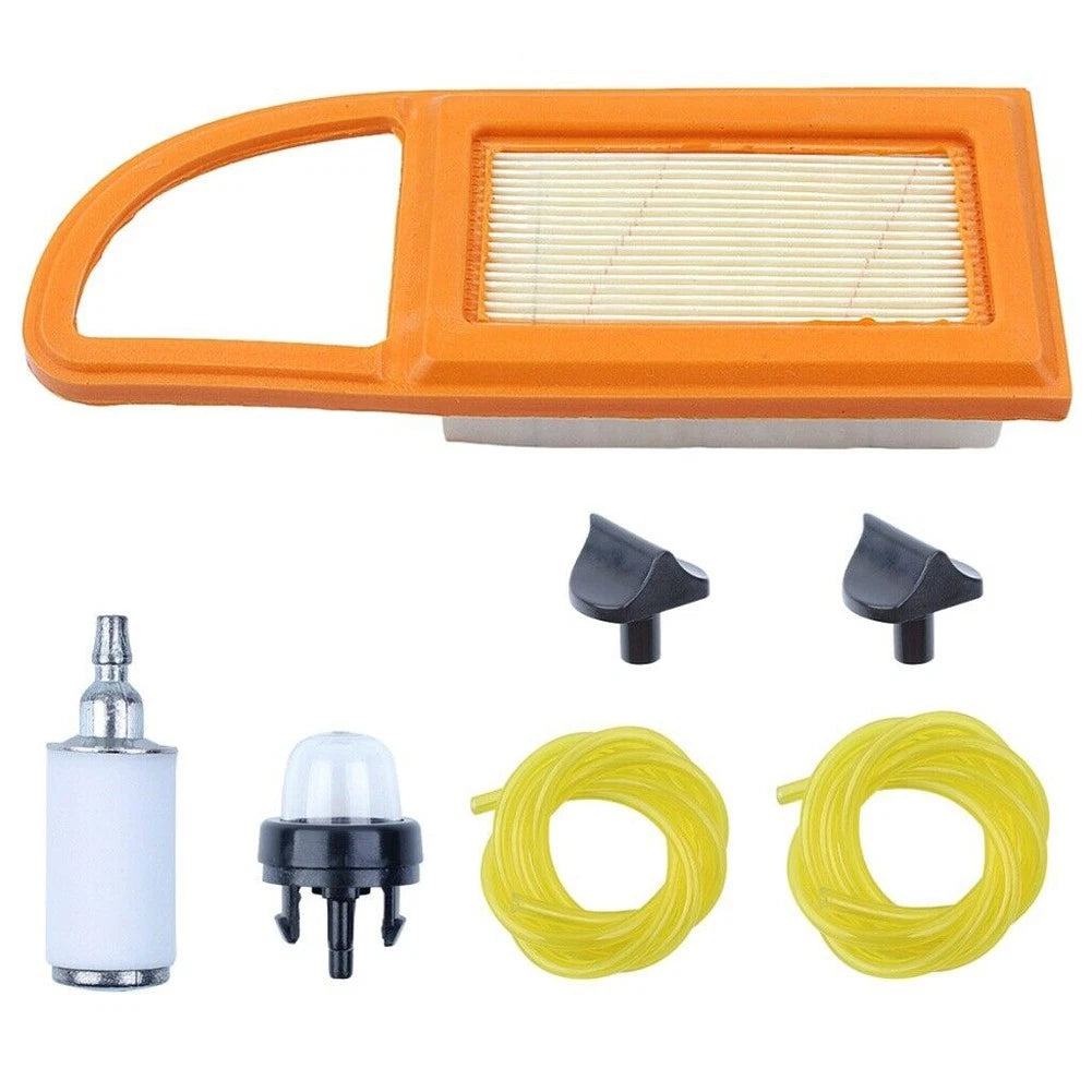 Carb Choke Knob Air Fuel Filter Line Kit for Blower