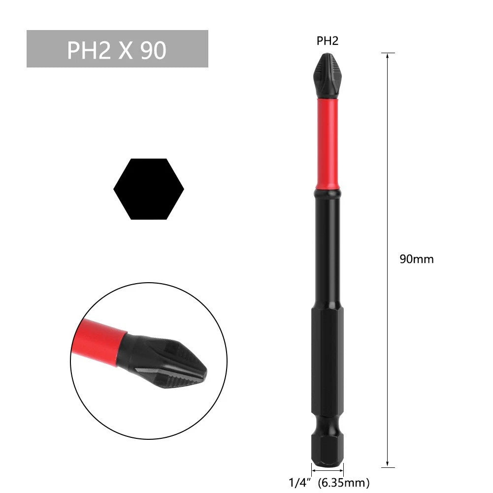 Cross Drill Bit Screwdriver Bits for Universal Use (2010–2023)