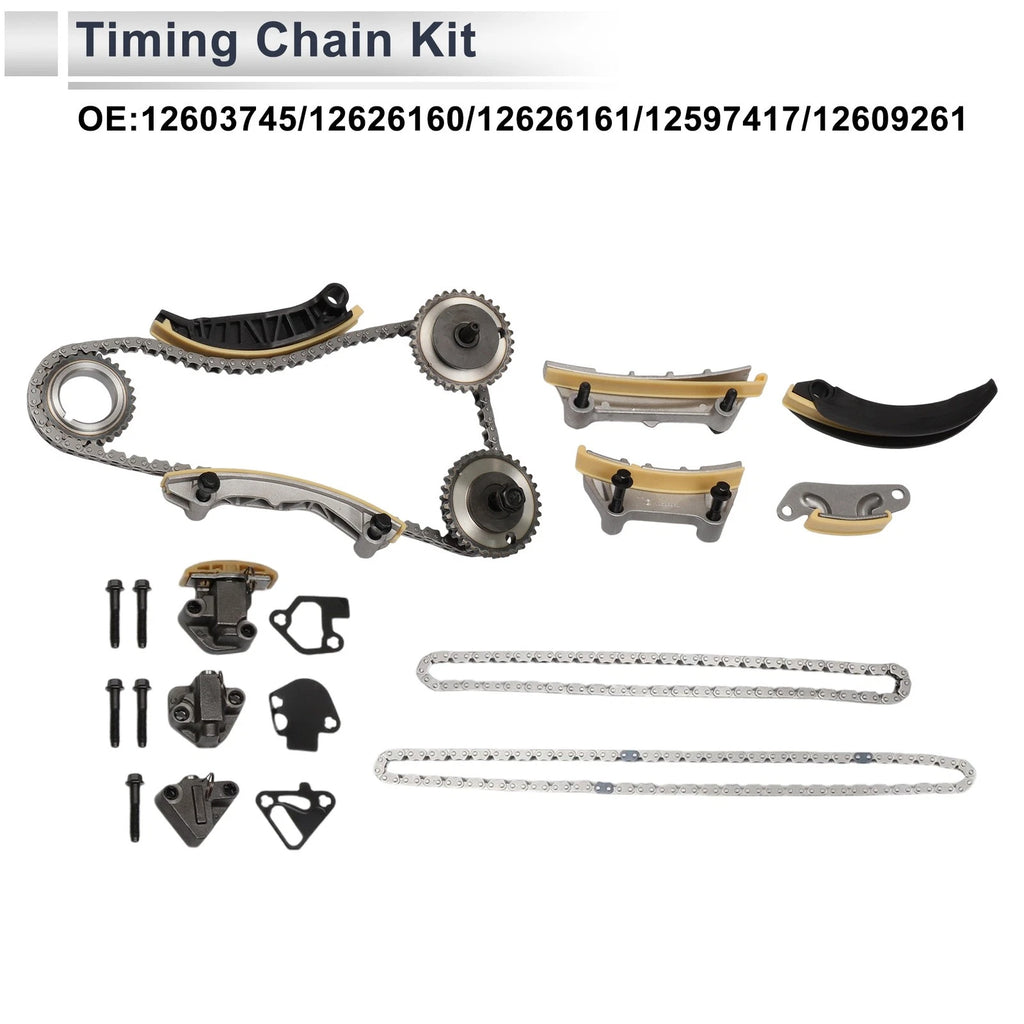 Timing Chain Kit Replacement for Cadillac SRX ATS CTS (2008–2019)