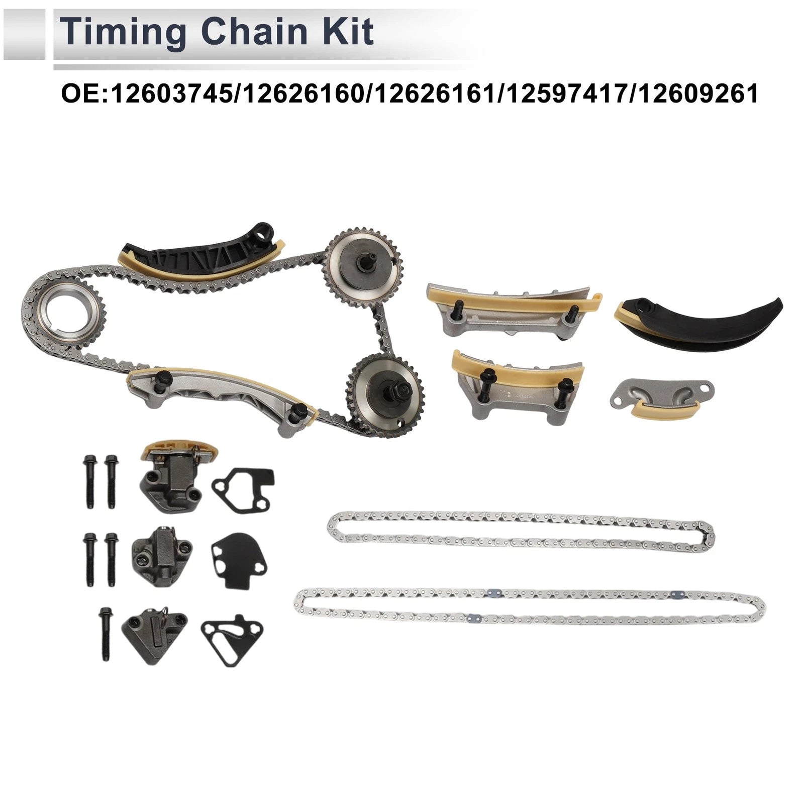 Timing Chain Kit Replacement for Cadillac SRX ATS CTS (2008–2019)
