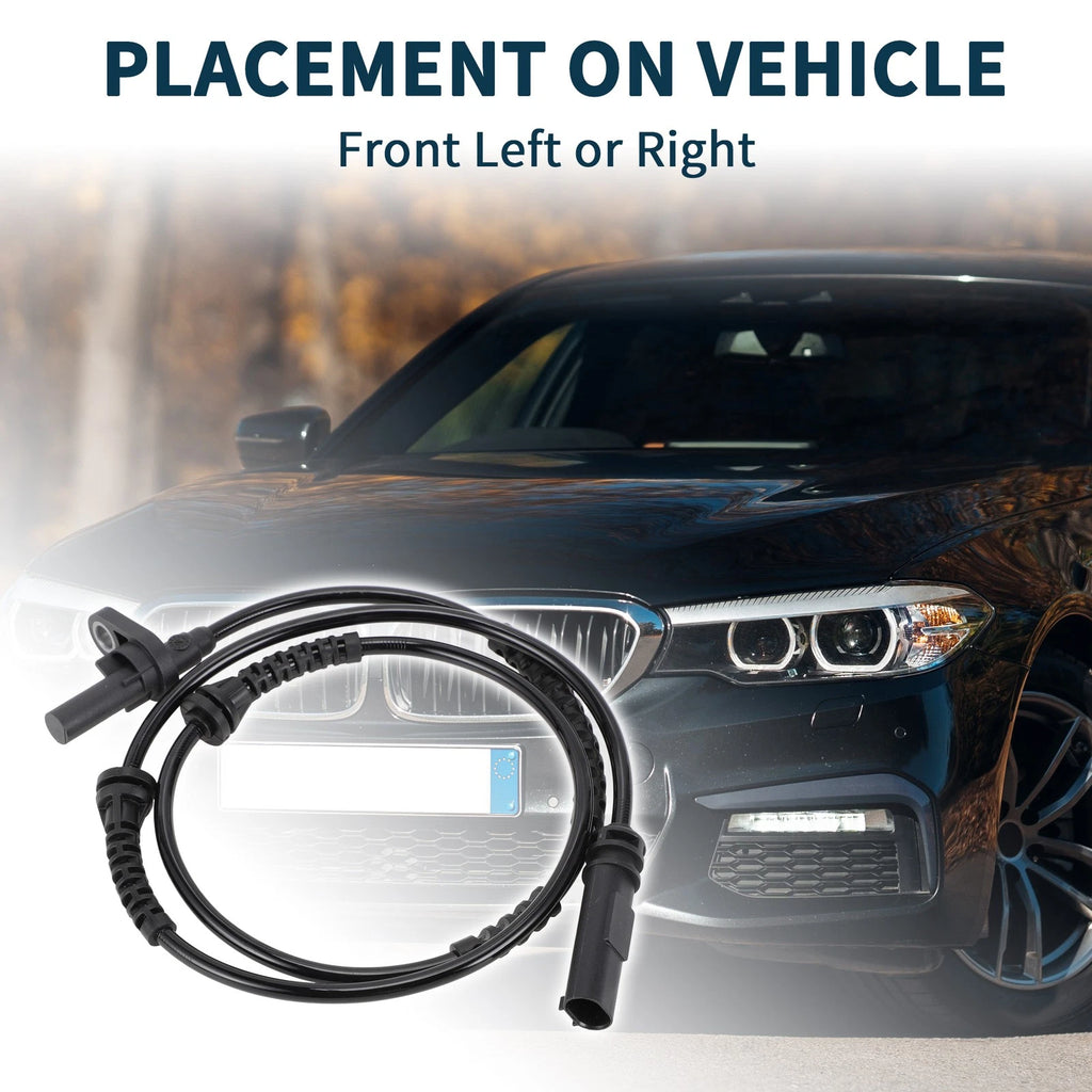 Front Left ABS Wheel Speed Sensor for BMW 528i (2011–2016)