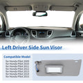 Left Side Sun Visor for Honda Pilot (2009–2015) No. 83280-SZA-A Gray