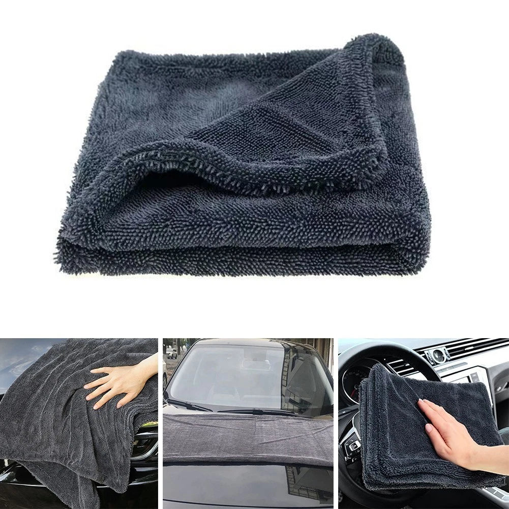 2X Quick Dry Microfiber Car Wash Towels for Detailing
