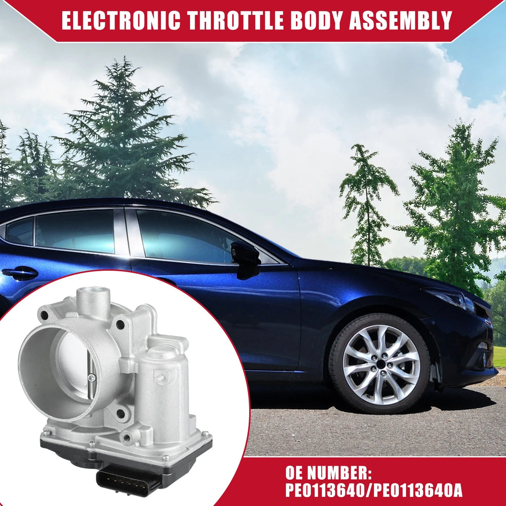 Electronic Throttle Body with TPS Sensor for Mazda 3 (2014–2018)