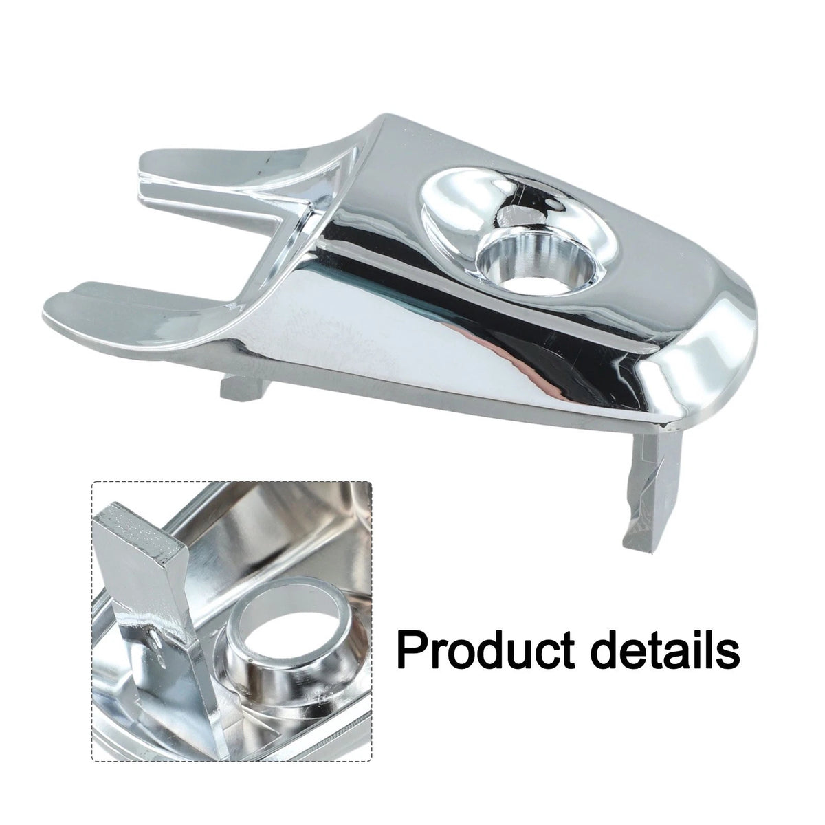 For Ford Explorer Front Left Door Lock Cover Cap Chrome Plastic Replacement OEM