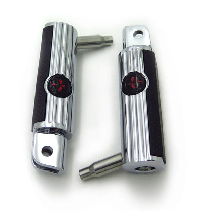 Chrome Footpegs for Honda Interceptor VFR800 (2000–2009)