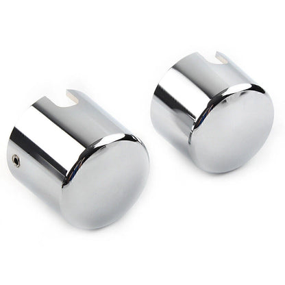 Aluminum Chrome Axle Cap Nut Cover for Harley Softail Deuce FXSTD (1999–2006)