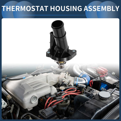 Engine Coolant Thermostat Housing Assembly for Mazda 3 S Hatchback (2007–2013)