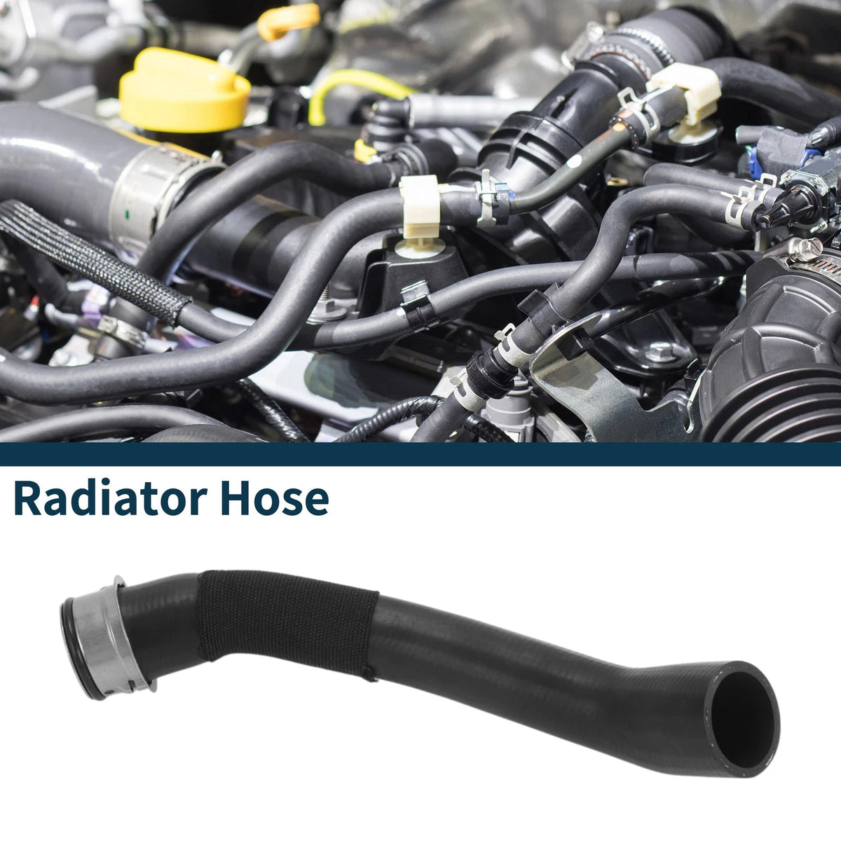 Radiator Hose No.9P1121623 for Porsche 718 Boxster (2017–2024)