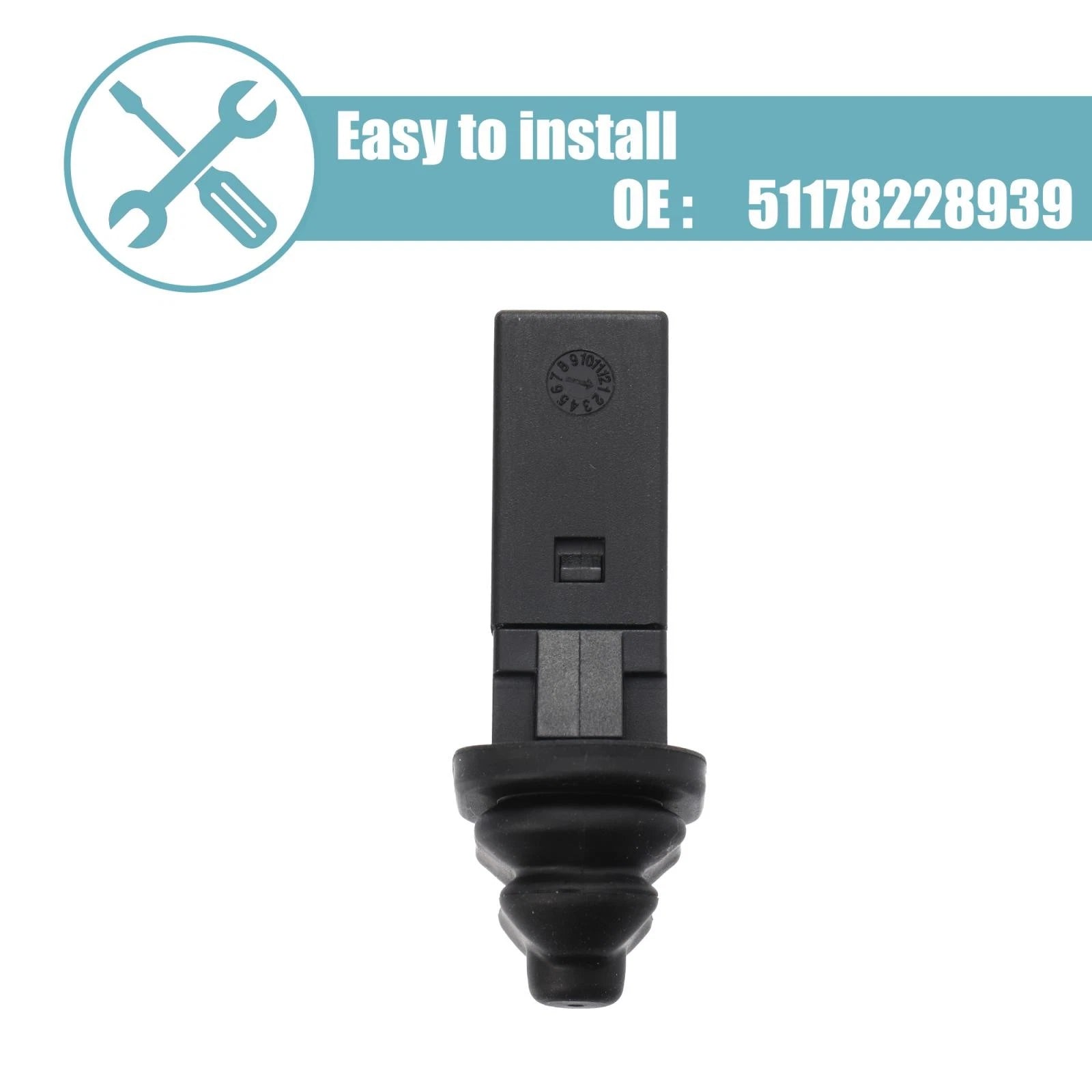 Fuel Gas Door Buffer Stop Ejector Latch Lock for BMW X3 X5 (2004–2010)