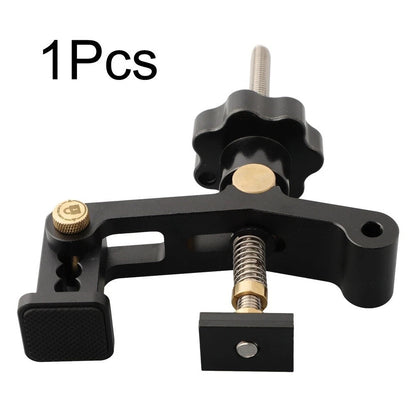 Aluminum Alloy Woodworking Clamp with Rubber Feet for T-Track Mounting