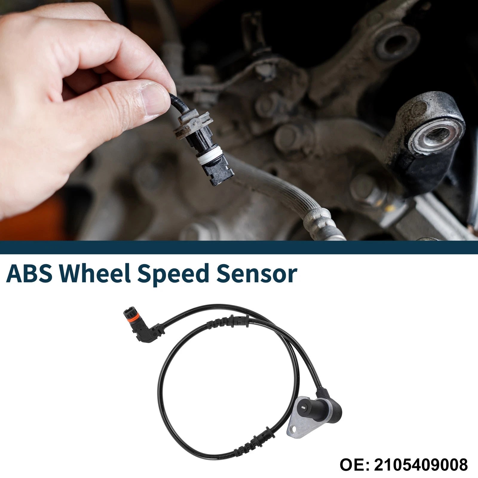ABS Wheel Speed Sensor Replacement for Mercedes-Benz E420 Front (2003–2006)