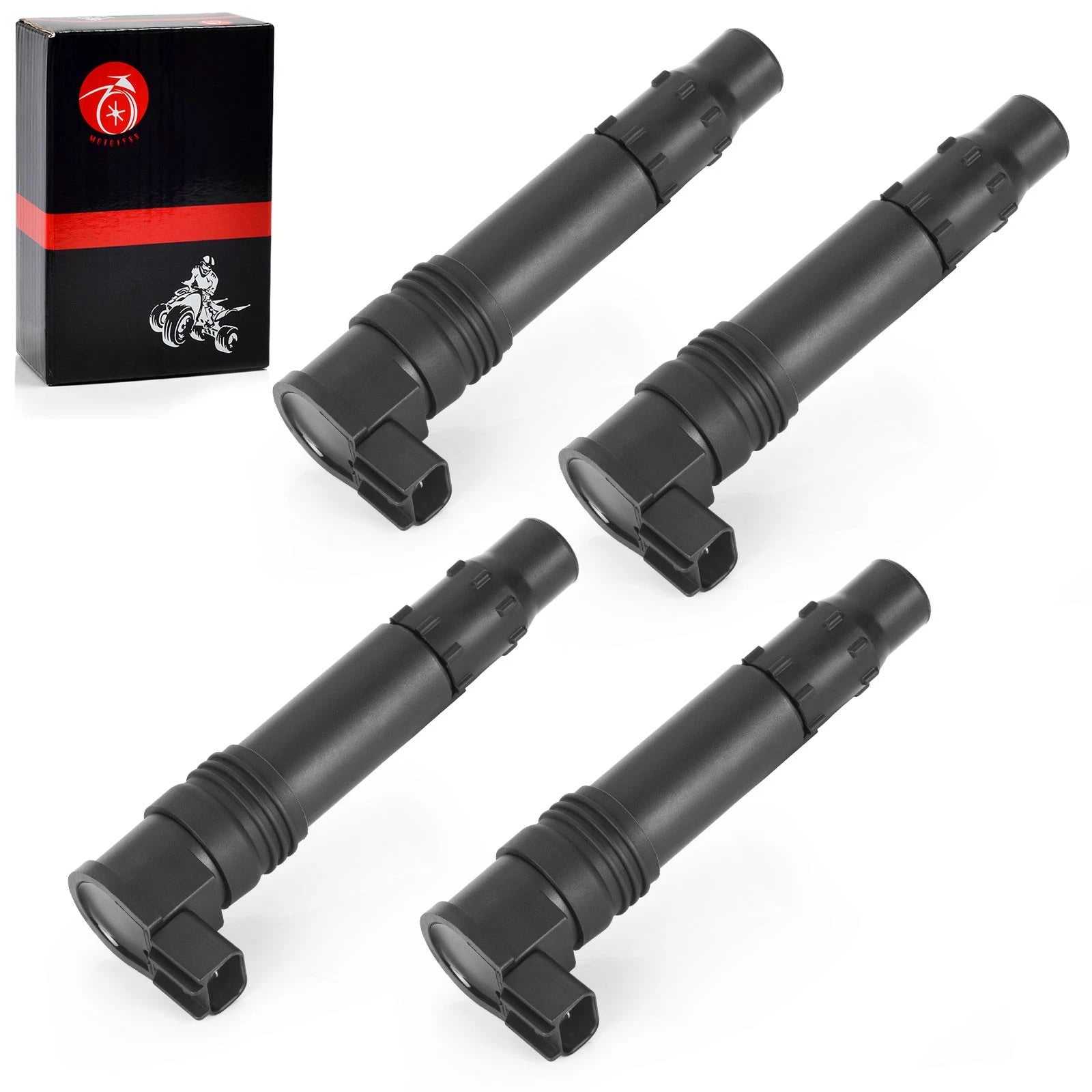 4X Ignition Coils for Kawasaki Ninja ZX-9R ZX900 (1998–2003)