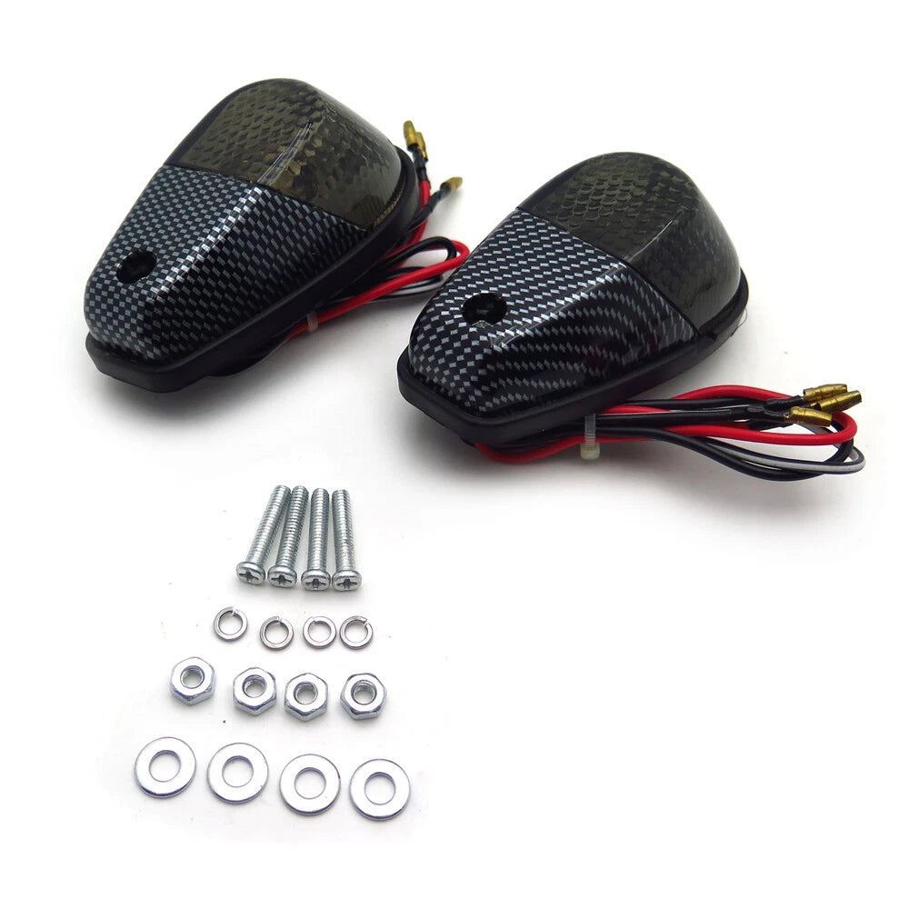 Smoke Flush Mount Turn Signals for Universal Sportbikes (All Years)