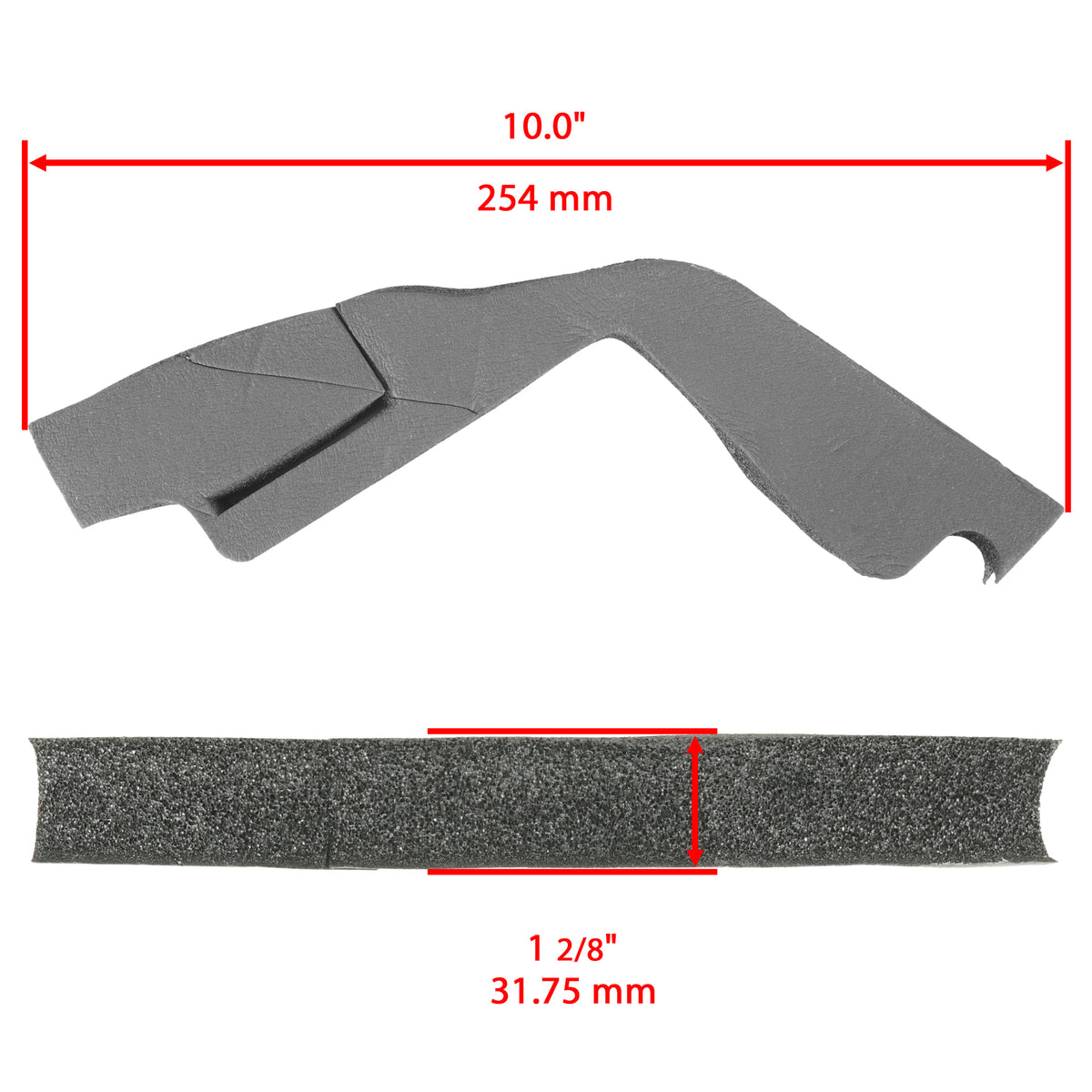 Hood Foam Seal Pad Kit for John Deere Tractor 4210 4310 4410 4510 (2024–2024)