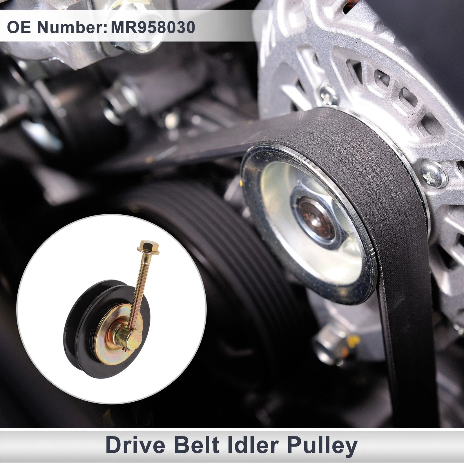 Drive Belt Idler Pulley Replacement for Mitsubishi Triton (2009–2015)