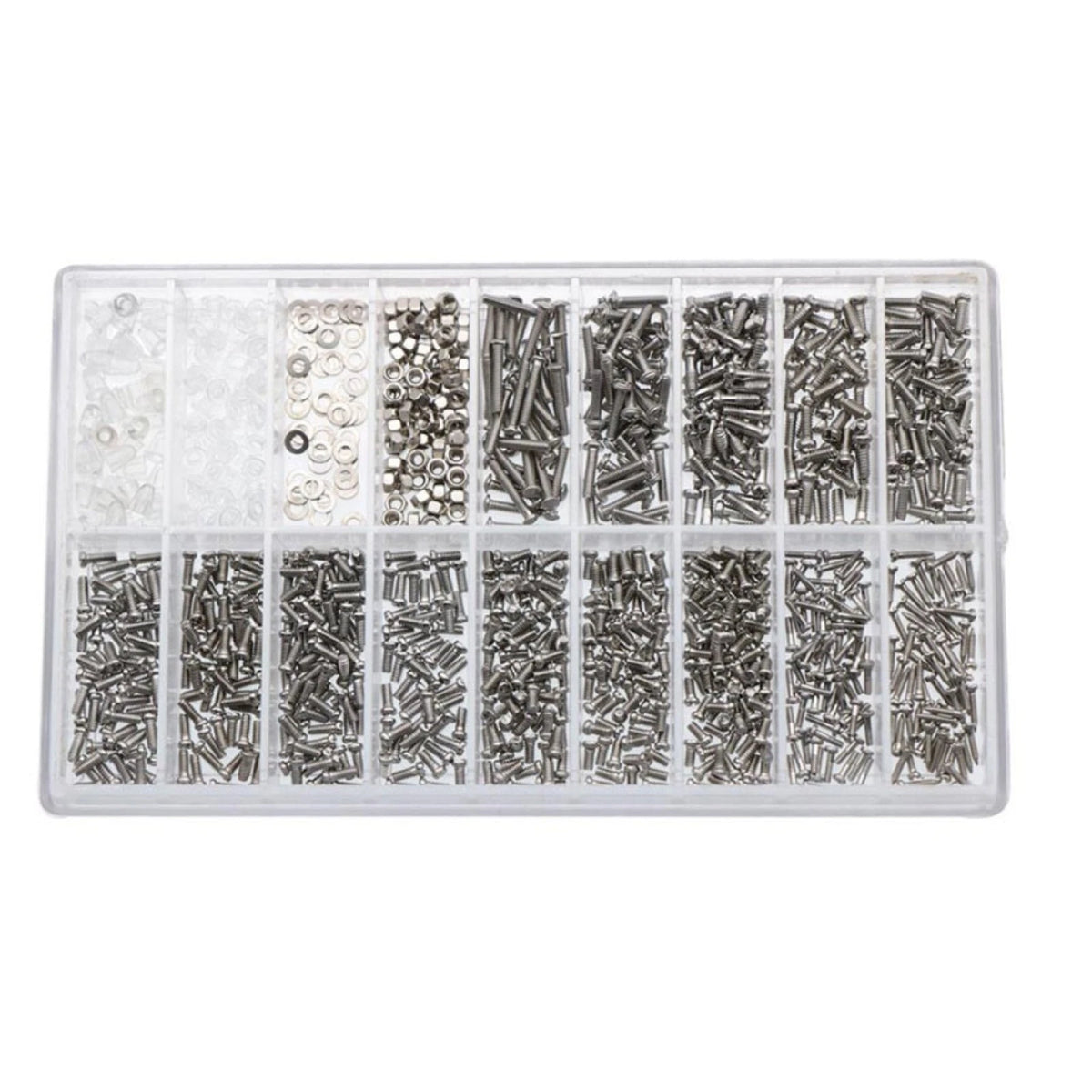 Eyeglass Sunglass Screws Nut for Watchmaker Tools (Stainless Steel & Plastic)