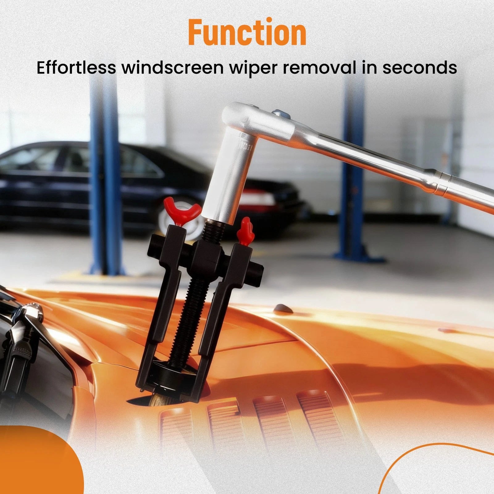 Adjustable Wiper Arm Puller Kit for Cars (Heavy Duty Tool)