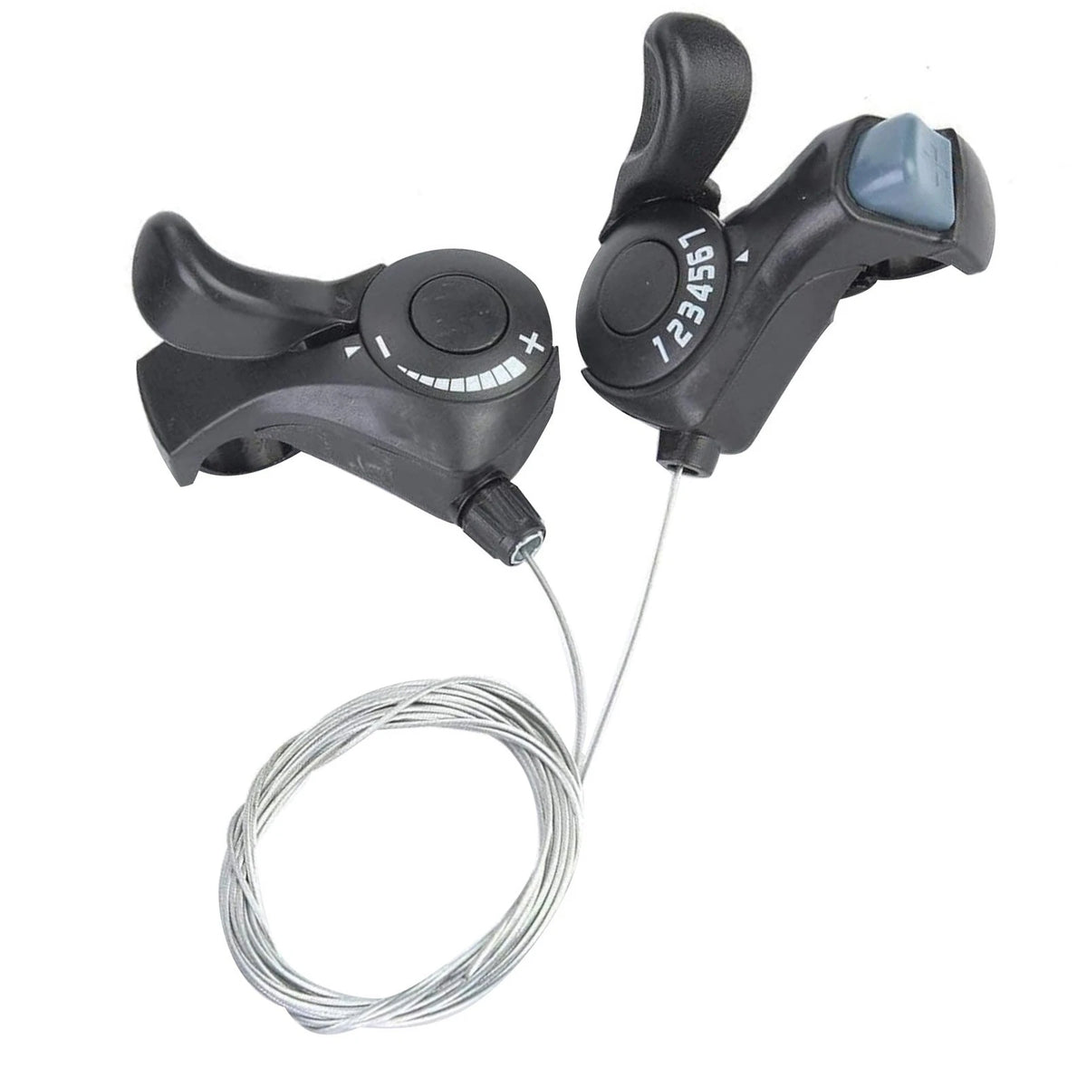 21-Speed Bicycle Shift Set for Universal Use (Optical Display, Aluminum Alloy)