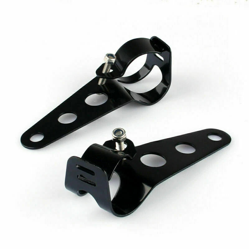 Headlight Bracket Side Mount Fork Tube for Honda Suzuki Yamaha (Universal)