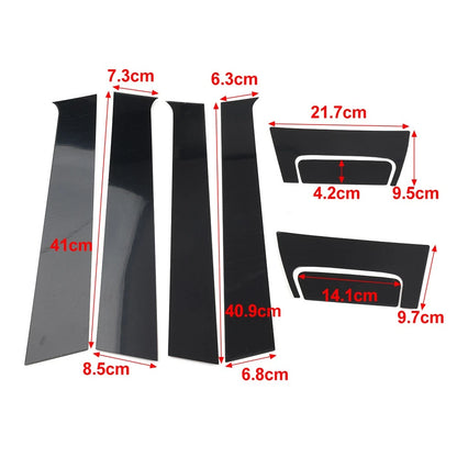 Set of 4 Pillar Post Door Window Trim for Honda HR-V (2016–2021)